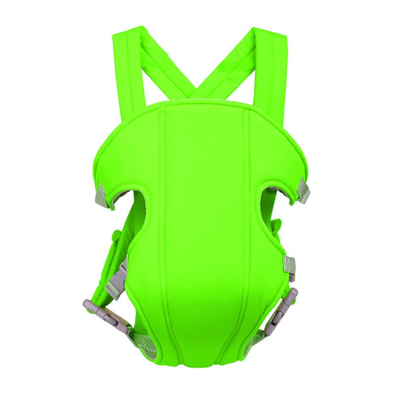2-30 Months Breathable Front Facing Baby Carrier Comfortable Sling Backpack Pouch Wrap Baby Kangaroo Adjustable Safety Carrier Green
