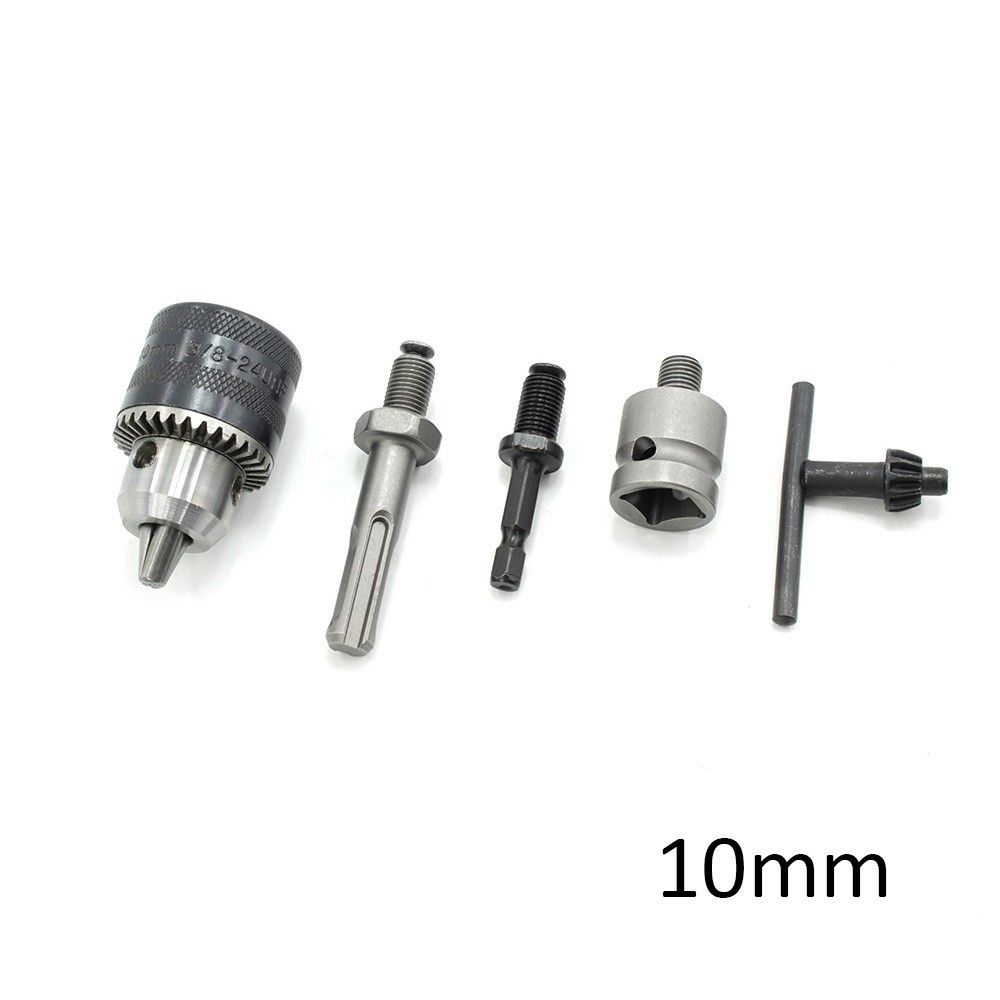5PC Drill Chuck Sets Square Handle Round Handle Post
