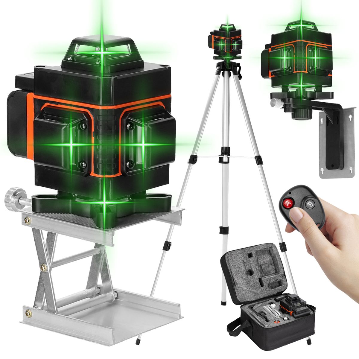 Multifunctional 16 Lines Self-leveling Level Tool With 1.2M