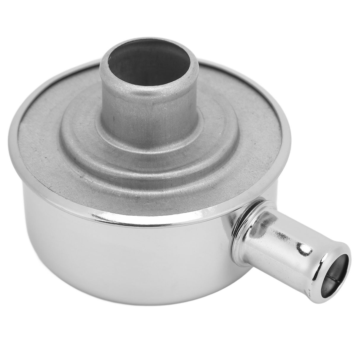 Round Valve Cover Breather Push In Style Highly Polished