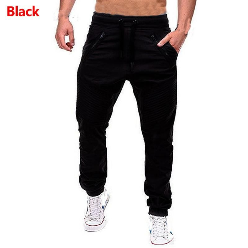 Big carving tracksuit pants with pocket for men casculine casual sportswear for fitness bodybuilding and gym