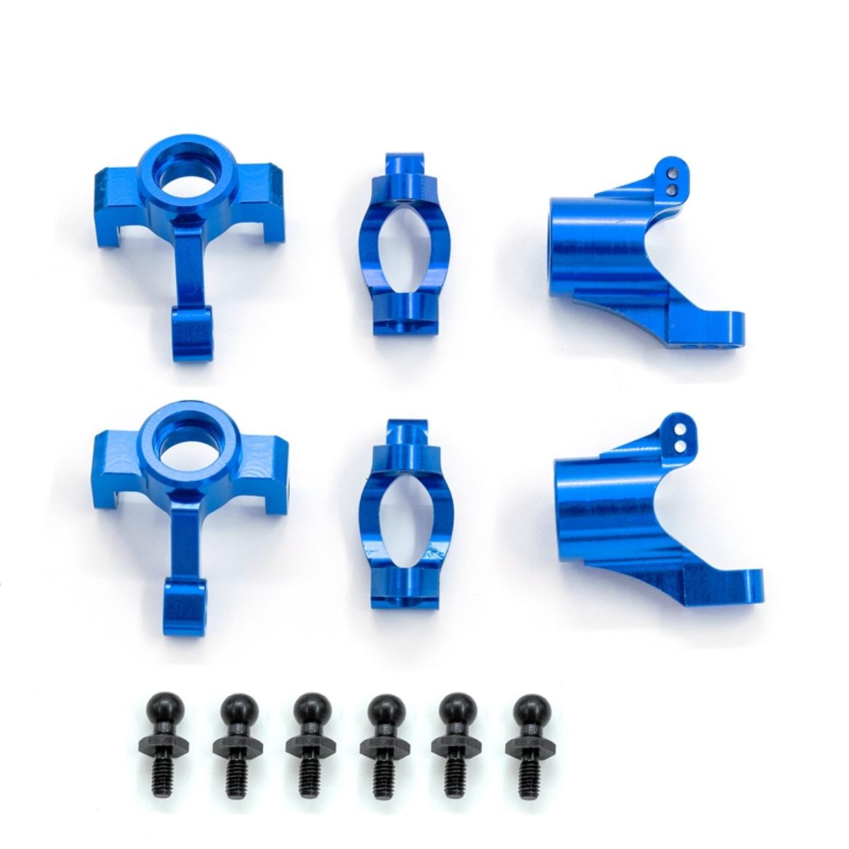 Aluminum Caster Blocks C-Hubs Steering Block Stub Axle