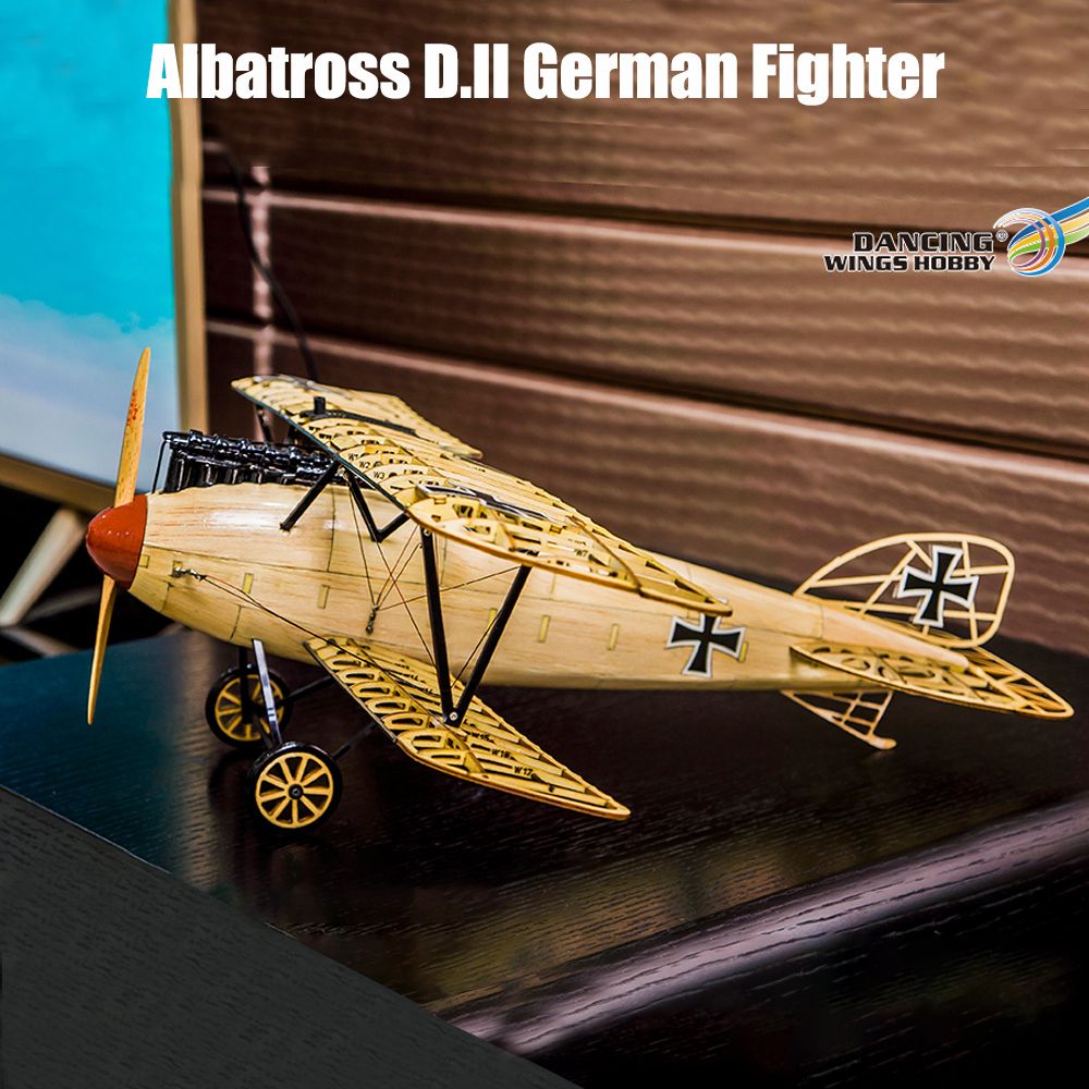 Dancing Wings Hobby VS02 1/15 Wooden Static Airplane Model
