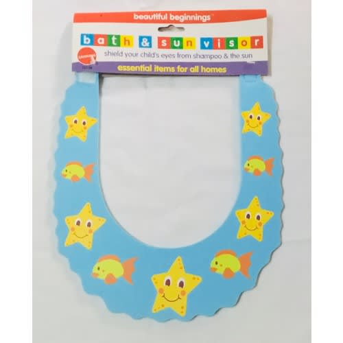 Kid’s Bath And Sun Visor Blue