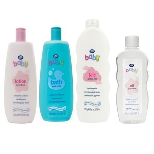 Gentle & Mild baby 4 In 1 Set - Lotion, Wash, Oil, Powder