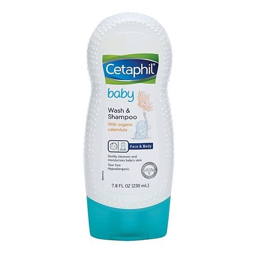 Baby Wash And Shampoo With Organic Calendula - 7.8oz