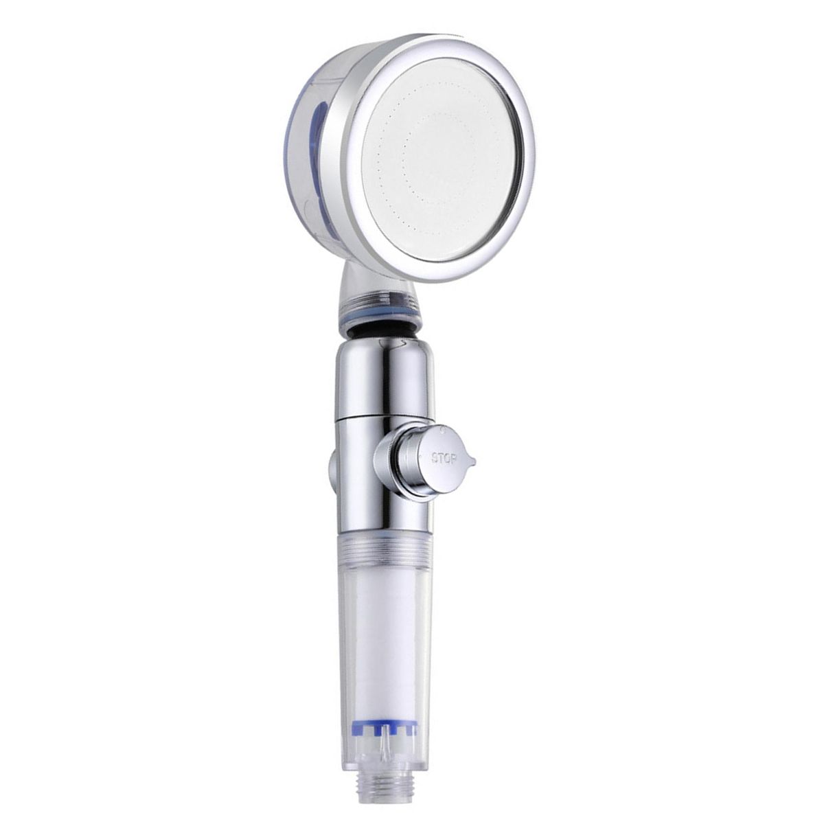 Pressurized Shower Head High Pressure Detachable 360°