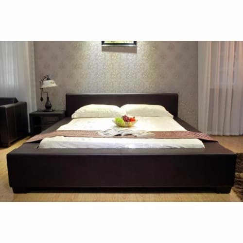 Platform Bed Queen - Black