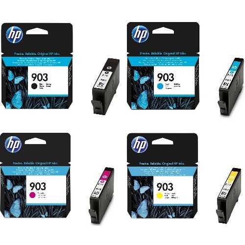 903 Ink Cartridge Set - Black, Cyan, Magenta & Yellow