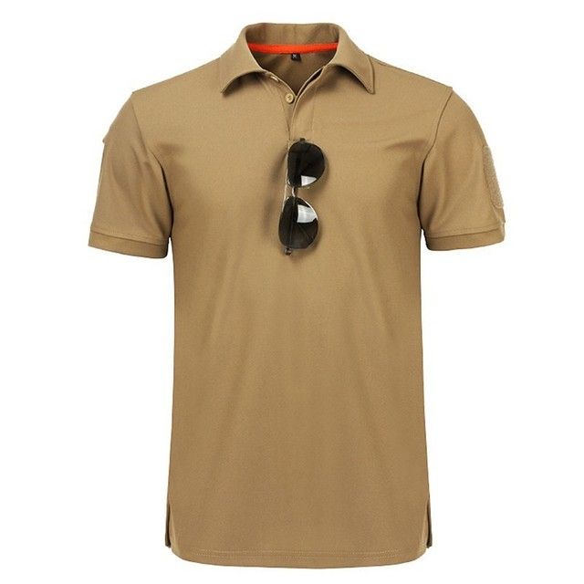 -4xl -Large -Size -Mens -Outdoor -Sport -Dry Lapel Khaki_S