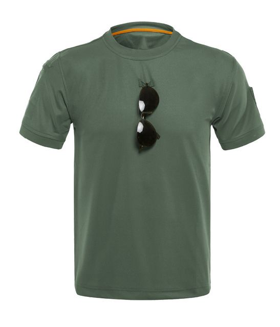 -4xl -Large -Size -Mens -Outdoor -Sport -Dry O-neck Green_S