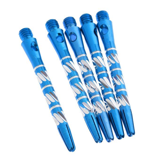 5pcs Ultralight Dart Shafts Stems Darts Accessories Parts Blue