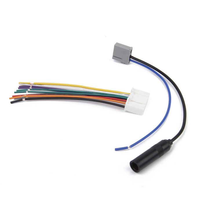 Car Stereo Radio Audio Wire Harness With FM Antenna Adaptor For Nan
