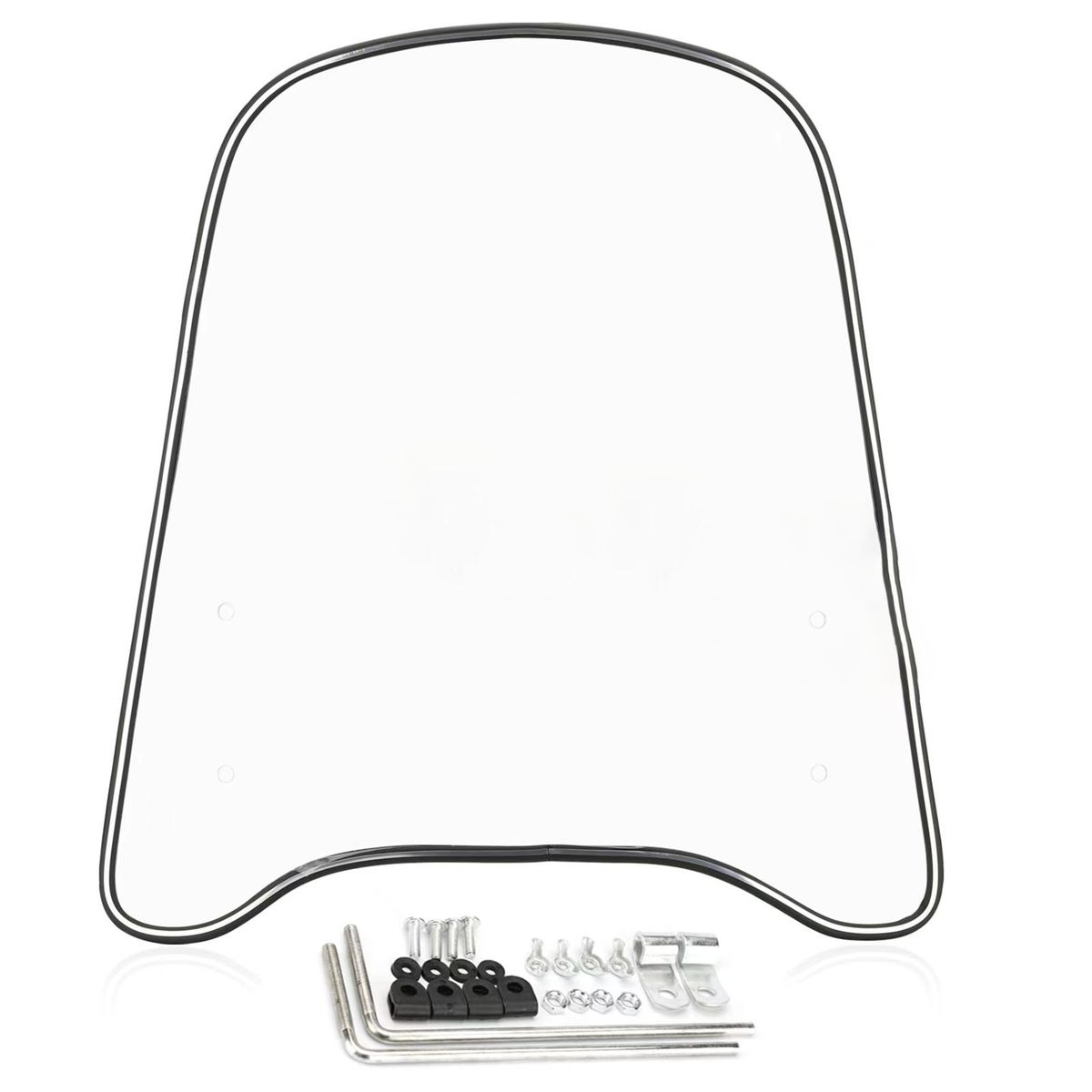 Universal Motocycle Windshield Extension Spoiler Scooter
