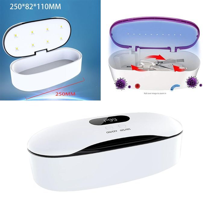 UV Sterilizer Box Tools Salon Nail Beauty Tool Jewelry White
