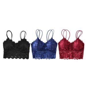 3 Pieces Ladies Lace Bralette