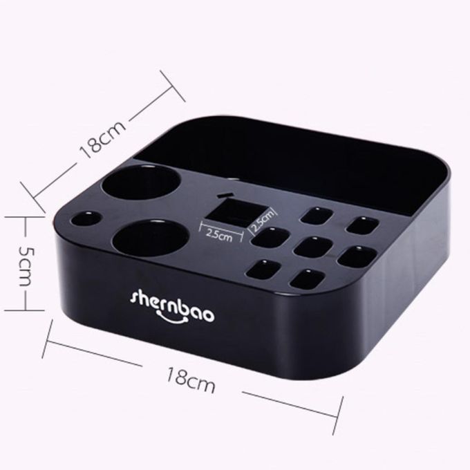 Groomer Storage Box On The Bracket Tool Case Hairdressing Holder Black