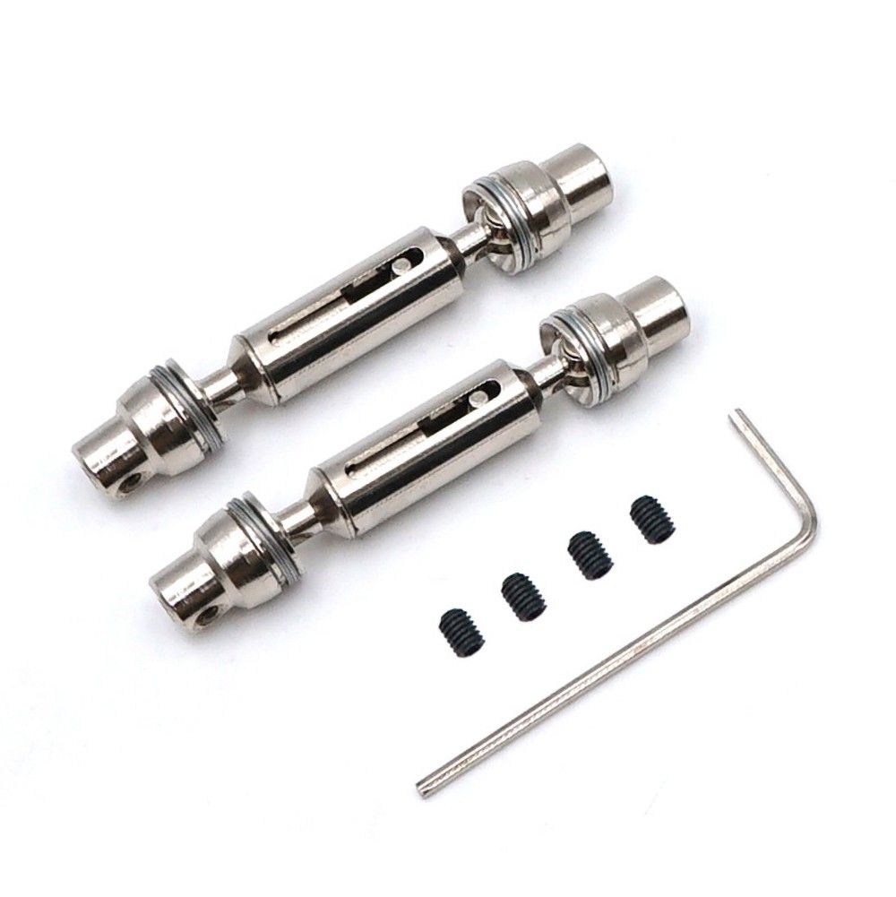 For WPL B14 B16 B24 B36 C24 C14 RC Car Metal Drive Shaft 2