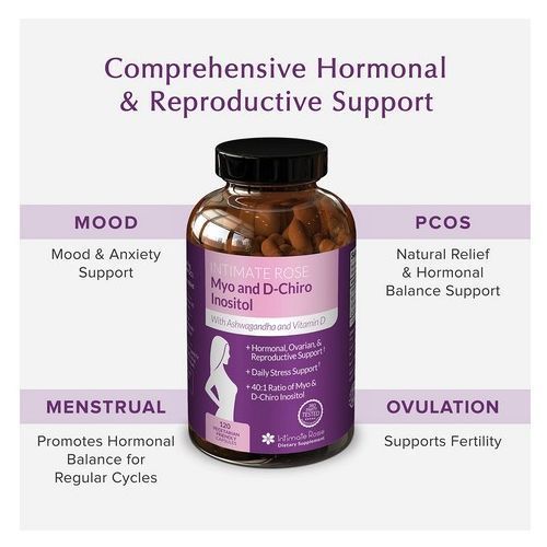 Myo Inositol & D-Chiro Inositol Promotes Hormonal Balanc 120