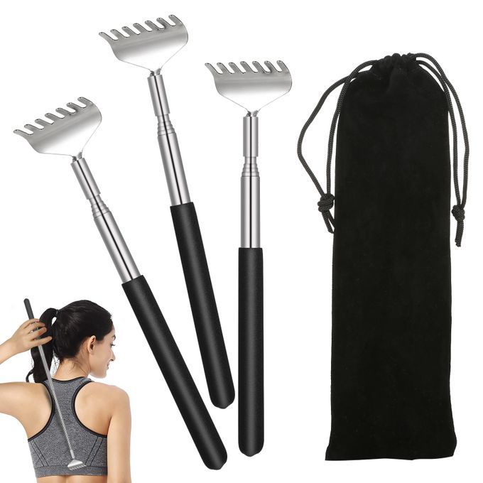 3PCS Retractable Back Scratcher Men Women Extendable