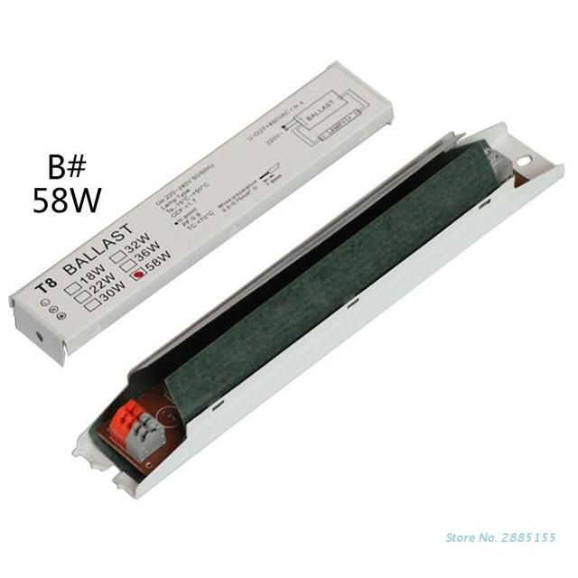 1x18w 1x58w T8 Electronic Ballast Fluorescent Lamp Sensors