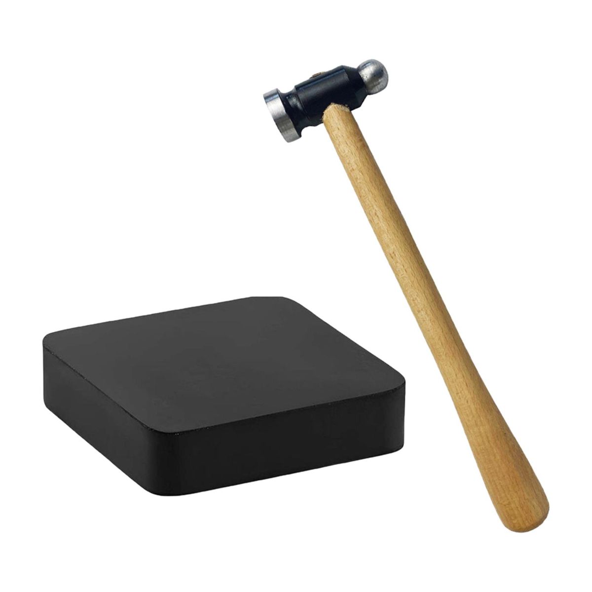 Jewelry Repair Ball Peen Mallet Block Set