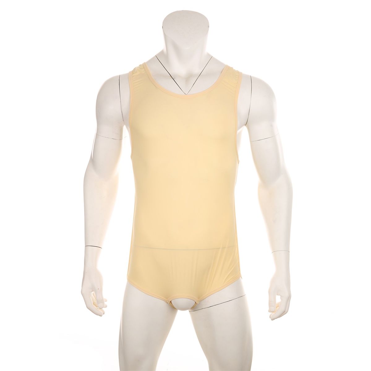 Y Men's Bodysuit Mens Leotard Man Shapers Full Body Underwear Male Body