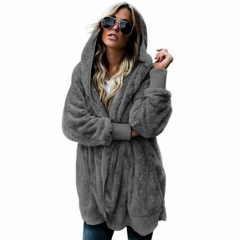 Women Fashion Winter Warm Hoodies Coats Sweatshirt