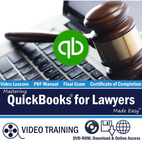 Quickbooks Pro For Lawyers 2019 Self-study Training Video  Course