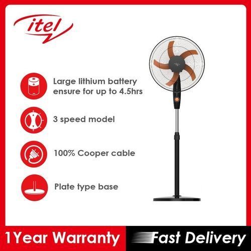 16” Rechargeable  Standing Fan +free Gift