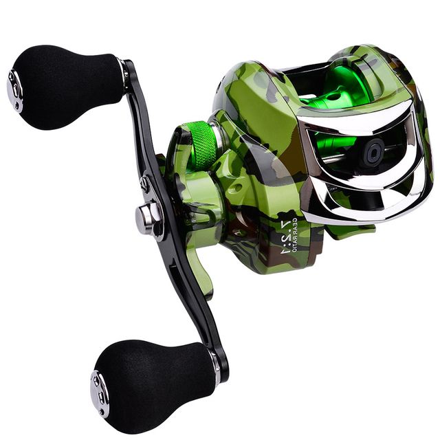 Baitcasting Reel 10kg Max Drag 18 1 Bbs 7.2/1 Salt