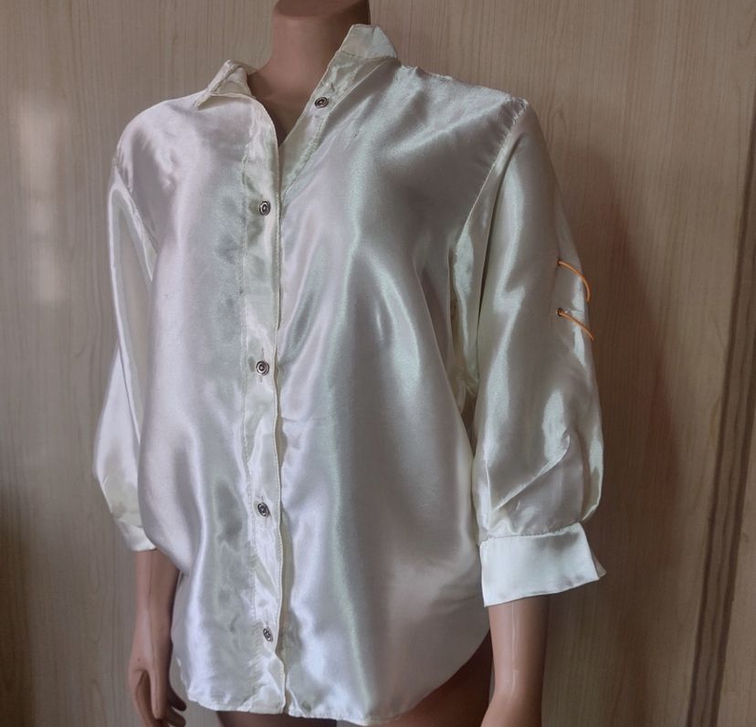 Silk Blouse - White
