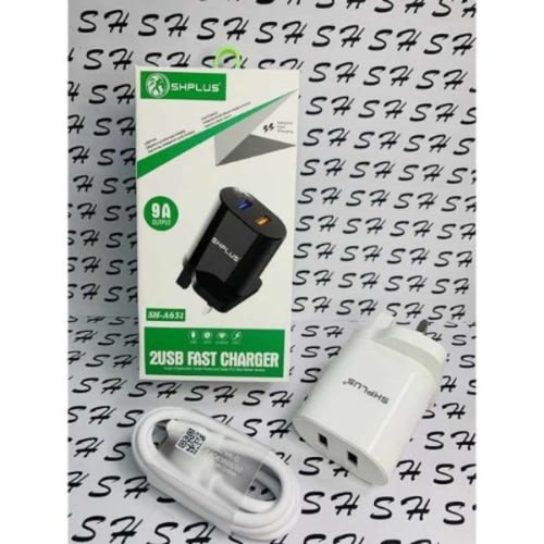 Shplus 2 USB Fast Charger Sh-a651