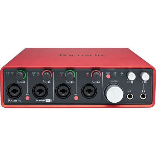 Scarlett 18i8 18x8 Usb Audio/midi Interface - 3rd Generation