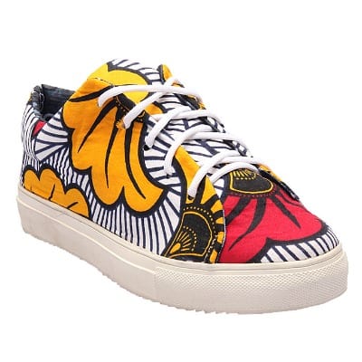 Ankara Print Sneakers