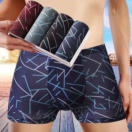 Men's Briefs - Multicolor- 4 In 1