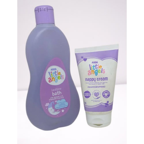 Nappy Cream 125g And Bed Time Bath 500mls