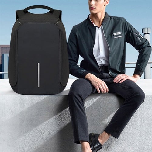 Multi-function  Travel Anti-theft Security Backpack With External USB Charging Interface