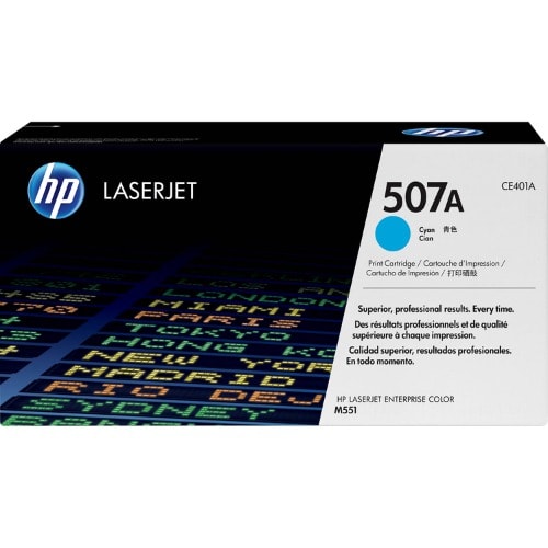 Hp 507a Laserjet Toner Cartridge ce401a - Cyan