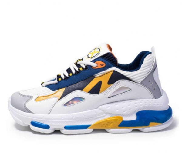 Men's Lace-up Sneakers - Multicolour