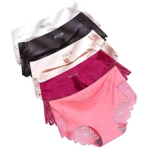Women's Seamless Panties - Set Of 5