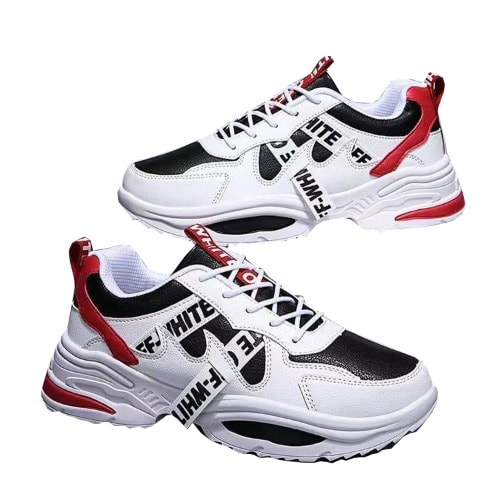 Men's Casual Lace Up Sneakers - Multicolour