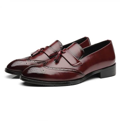 Men Leather Wedding Shoe