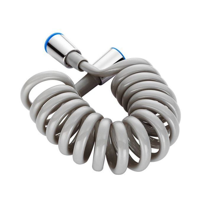 Spring Shower Hose Toilet Bidet  Er Telephone Line Plumbing Hose Nozzles-gray-1.5m