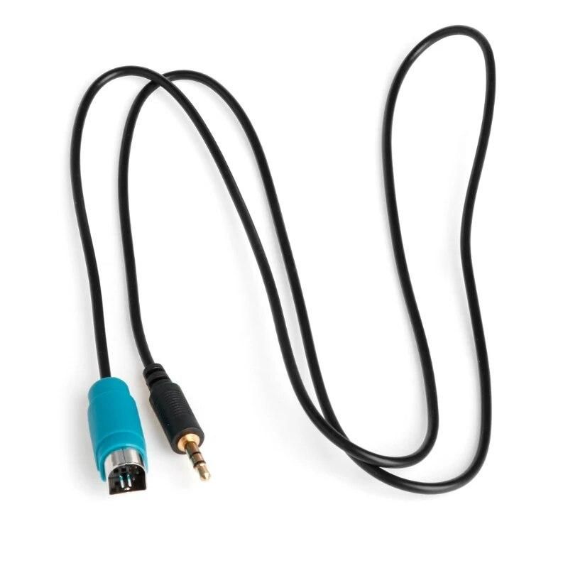 ALPINE KCE-236B FULL SPEED MP3 3.5mm Aux Cable Connection Line Jack Audio Adapter For iPhone 6S 6 Plus 6 For iPOD MP3 PSP