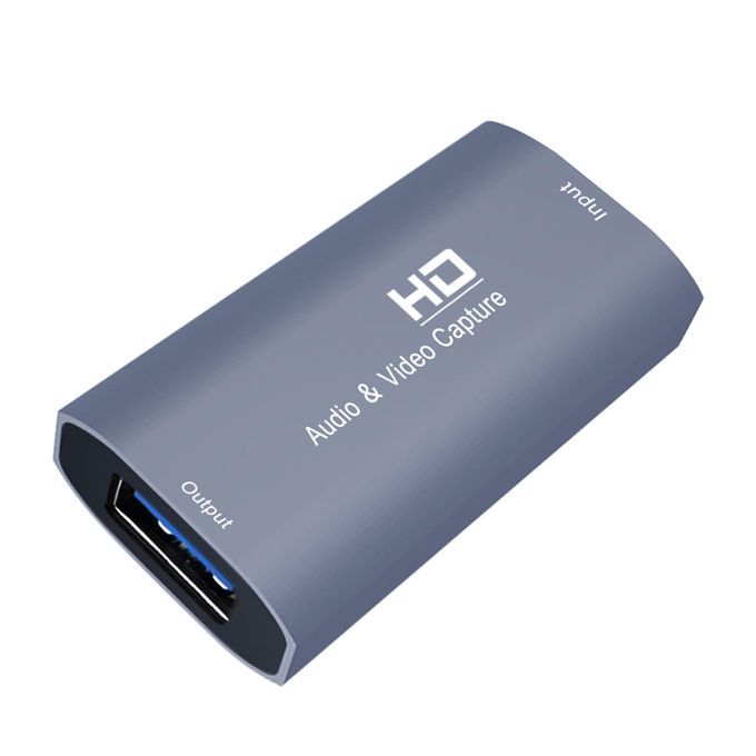 HD USB Audio Video Capture Card Device For Recording Teaching For PC