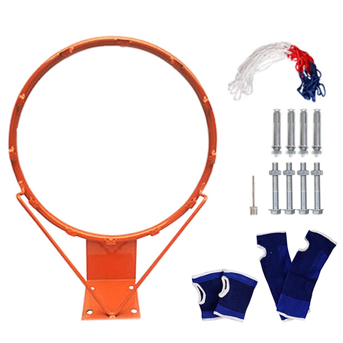 Hanging Basketball Hoop Set Heavy Duty Wall Durable Mounted Basketball Rim Goal for Adults Indoor Outdoor Sport