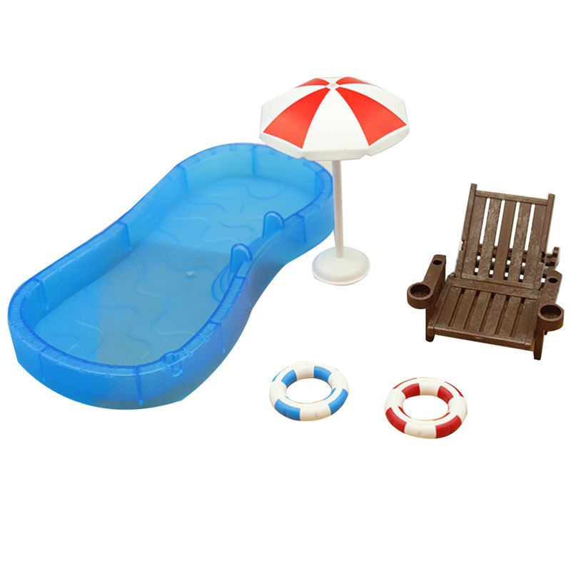 Cute Mini Swimming Decoration Simulation Pool Swimming Ring