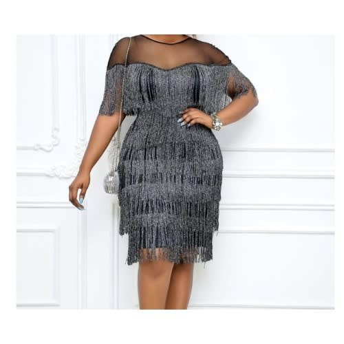 Midi Dress - Grey