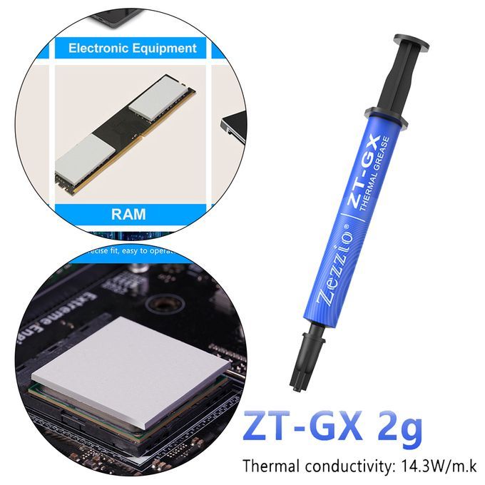 Thermal Grease Paste High Stability For CPU GPU PC LED All Coolers 14